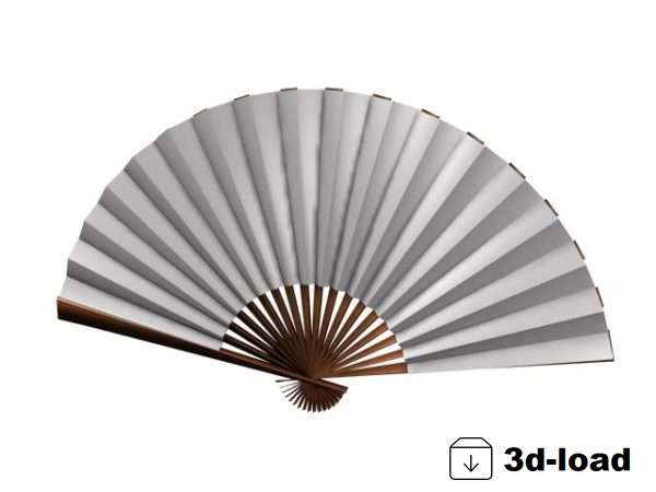 3d модель японского бумажного фальцовщика