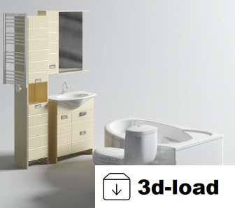 3d модель 3D Модели Коллекция Сантехники