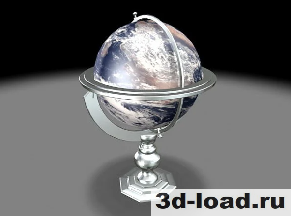 3d модель Глобус