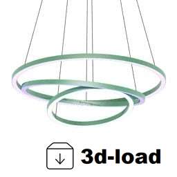 3d модель Lustre Circles Donolux Luminaires
