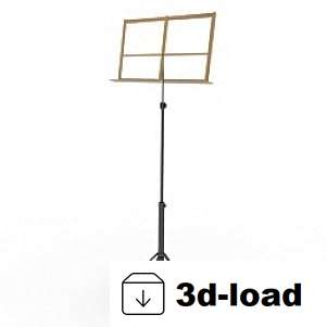 3d модель Модель аналой 3D