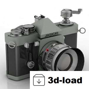 3d модель Модель пленочной камеры 3D