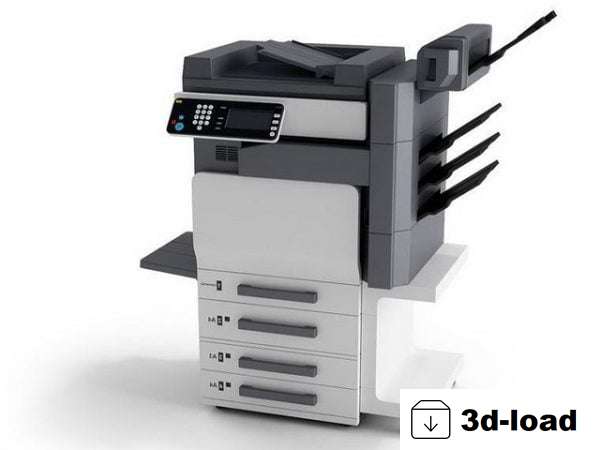 3d модель Офисная многофункциональная фотокопировальная машина
