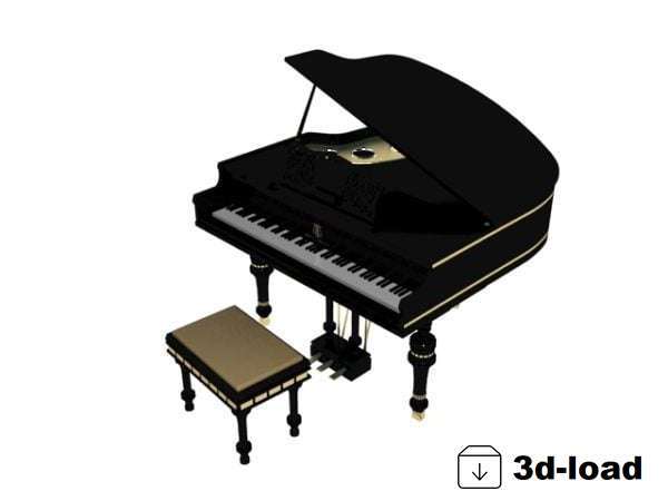 3d модель Steinway Grand Piano