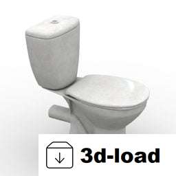 3d модель Туалетный туалет Wc Unit