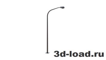 3d модель Уличный фонарь