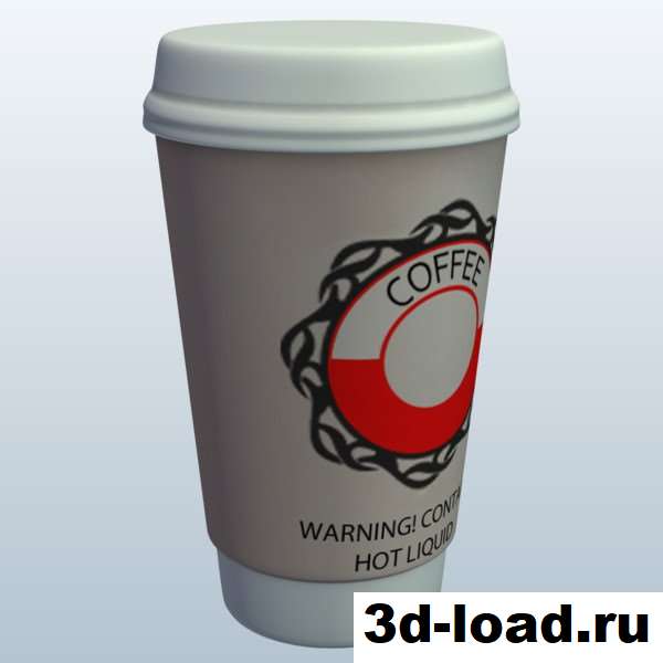 3d модель Кофейный стаканчик To Go скачать бесплатно
